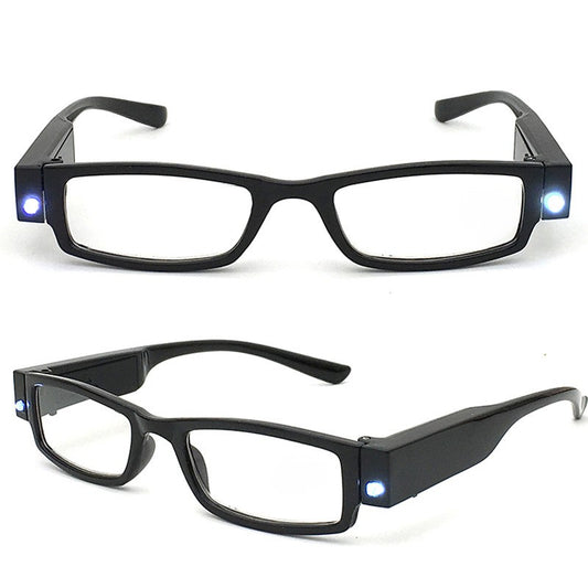 Led Light One Power Intelligent Zoom Reading glasses (2LLORG)