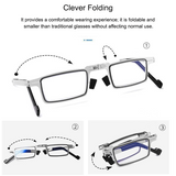 Metal Foldable One Power Intelligent Zoom Glasses (MFRG1)