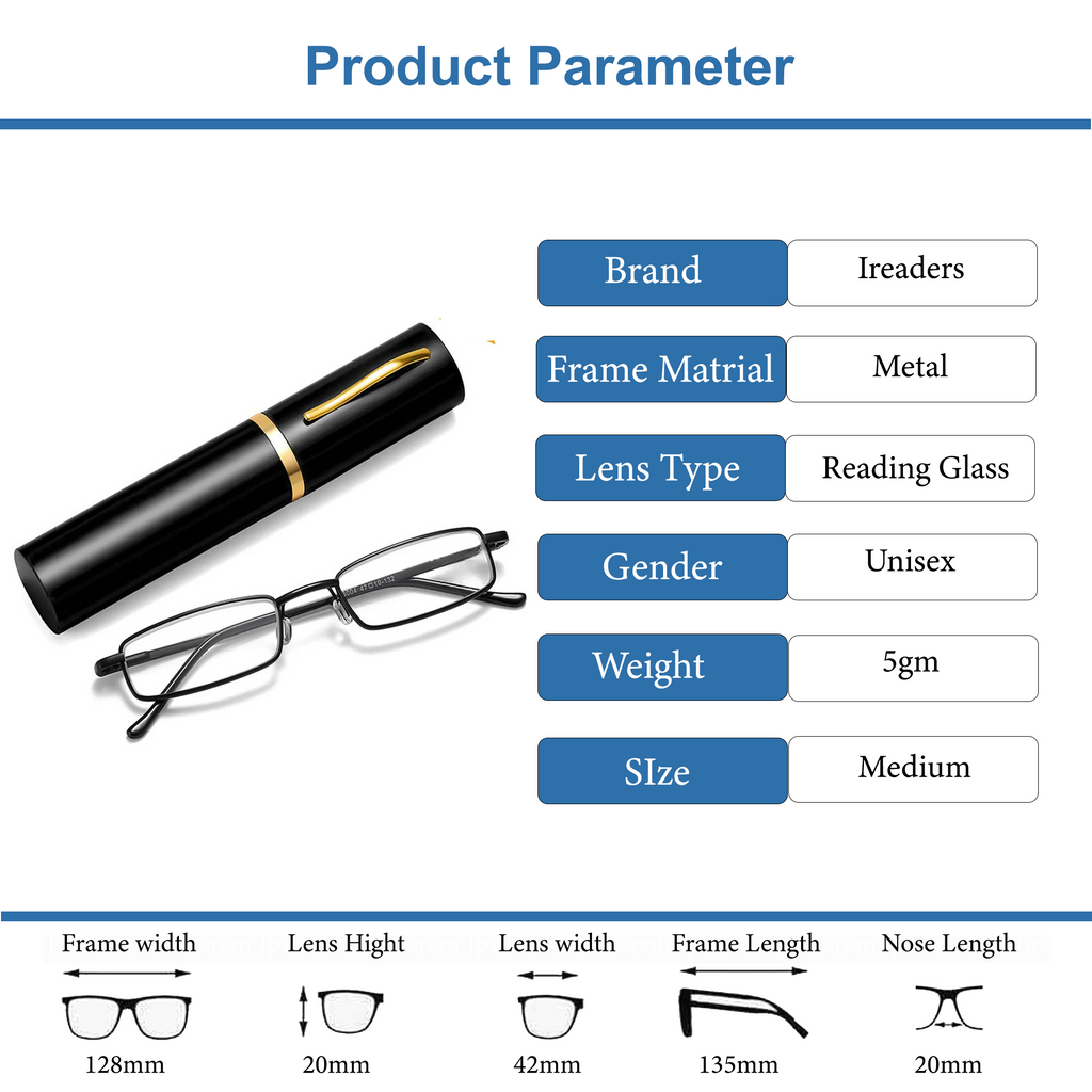 Pen Style Intelligent  Zoom Reading Glasses (PSOP5)