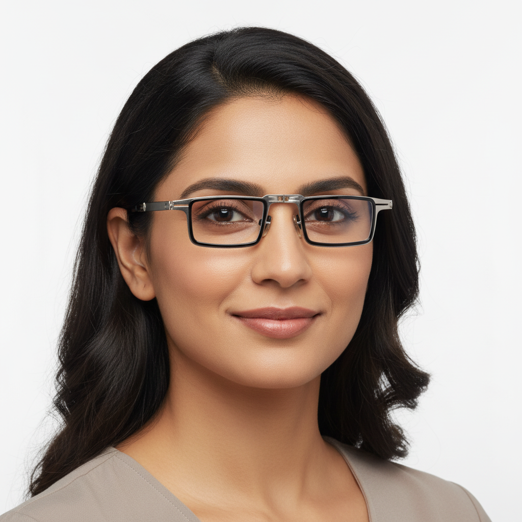 Metal Foldable One Power Intelligent Zoom Glasses (PS-MFRG1)