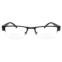 Metal Supra Bifocal Frame Flexible Intelligent Zoom  Reading Glasses -2MHF