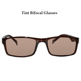 Brown Tint Bifocal Intelligent Zoom reading Glasses(FFTK01)
