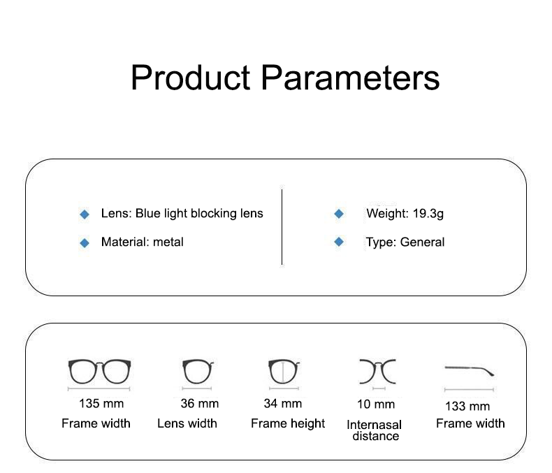 Metal Foldable One Power Intelligent Zoom Glasses (MFRG1)