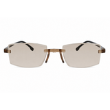 Rimless Bifocal Brown Daily Use Reading Glasses 3BRG01
