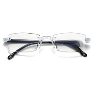 Bi-Focal Rimless Adaptive Intelligent Zoom Reading Glasses-3BFRG3
