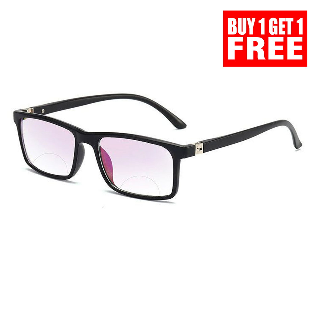 Bi-Focal Brown Tint full Frame Flexible One Power Reading Glasses(BFRG1)