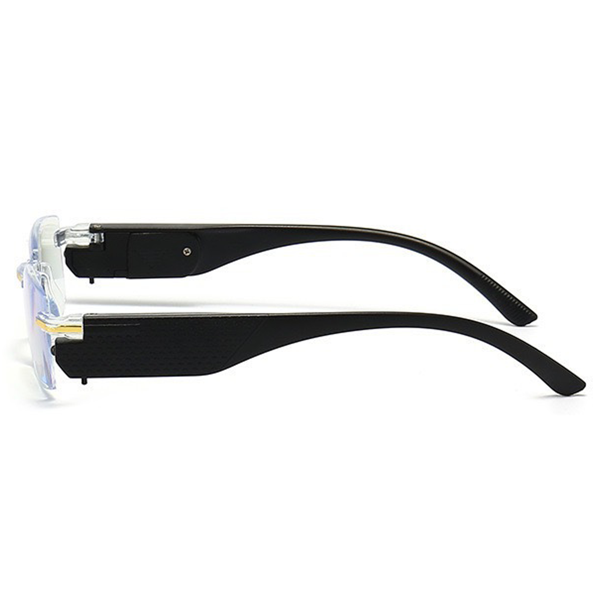 Rimless Led Light  Bifocal Adaptive One Power Reading Glasses(RLOPR10)