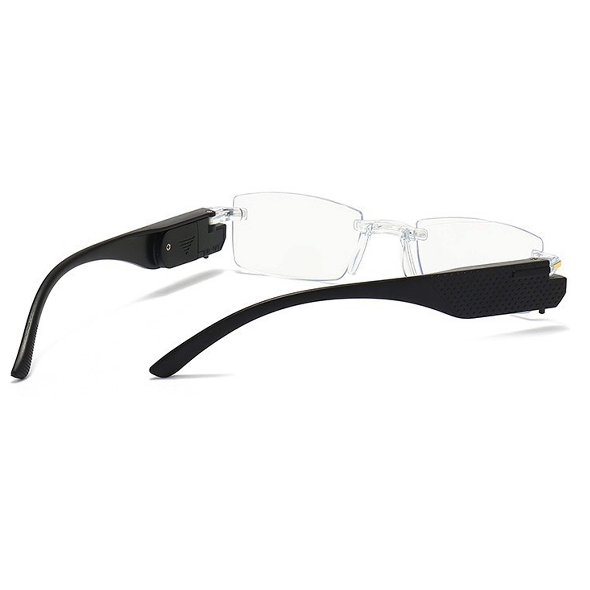 Rimless Led Light  Bifocal Adaptive One Power Reading Glasses(RLOPR10)