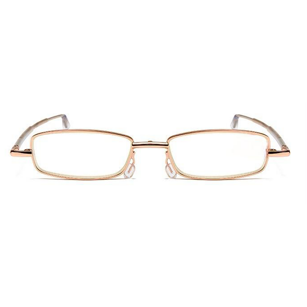 Metal Foldable Golden One Power Zoom Reading Glasses(MFRG2)