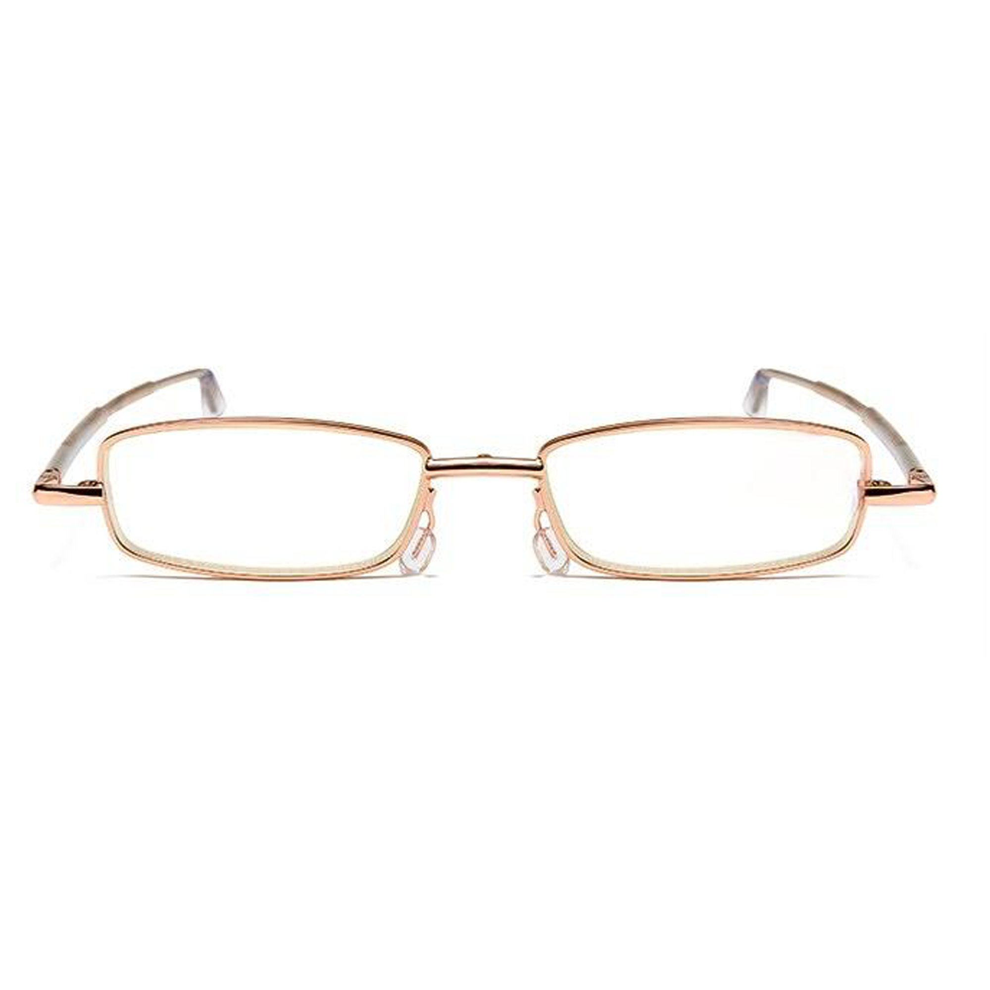 Metal Foldable Golden One Power Zoom Reading Glasses(MFRG2)