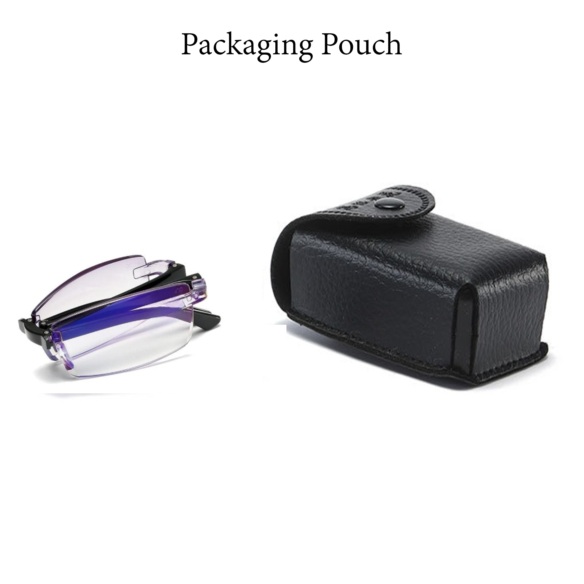 Rimless Foldable One Power Intelligent Zoom Glasses (RFRG1)