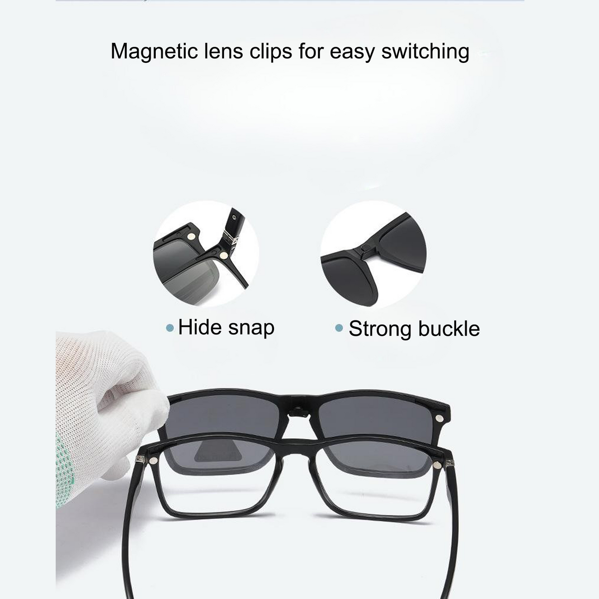 Clipon Bifocal Reading glasses For Men and Women -1CBRG