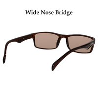 Brown Tint Bifocal Intelligent Zoom reading Glasses(FFTK01)