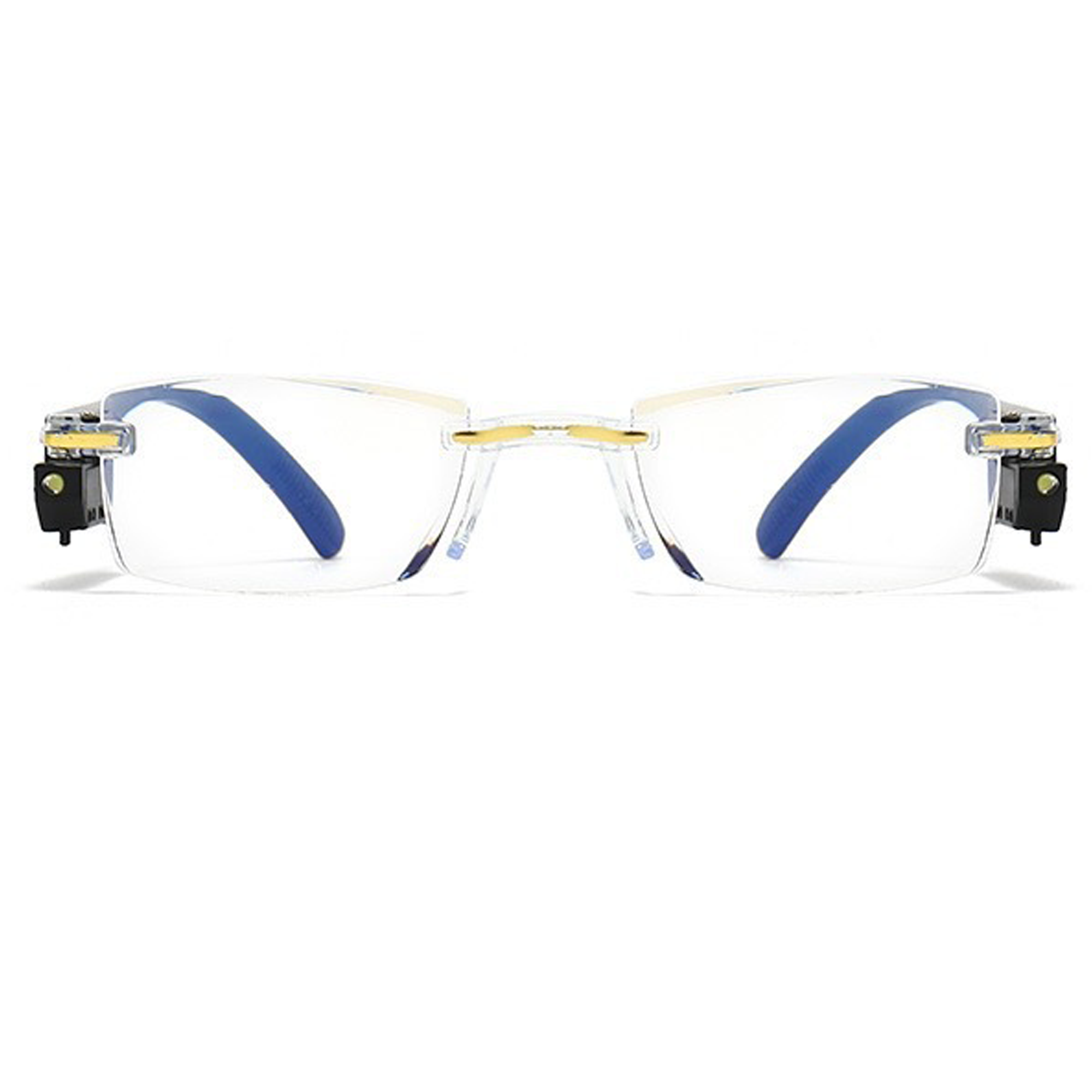 Rimless Led Light  Bifocal Adaptive One Power Reading Glasses(RLOPR10)