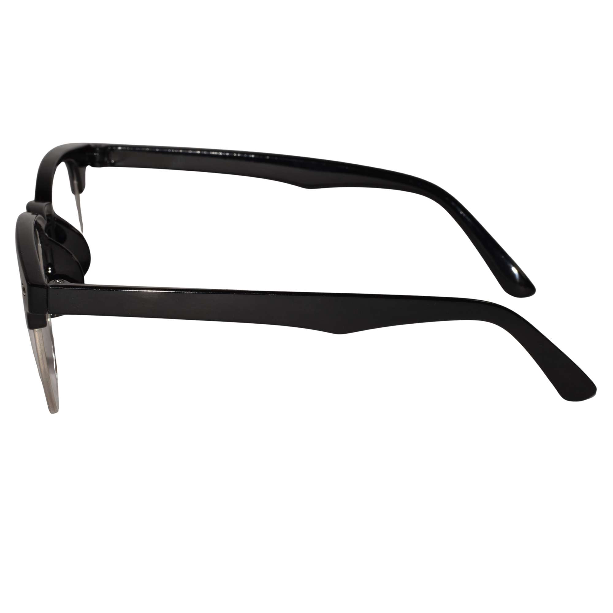 Designer Black Clubmaster Intelligent Zoom Bifocal Reading Glasses  for Men & Women (CMBF01))