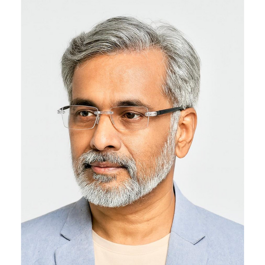 Bi-Focal Rimless Adaptive Intelligent Zoom Reading  Glasses (3BFRG3)