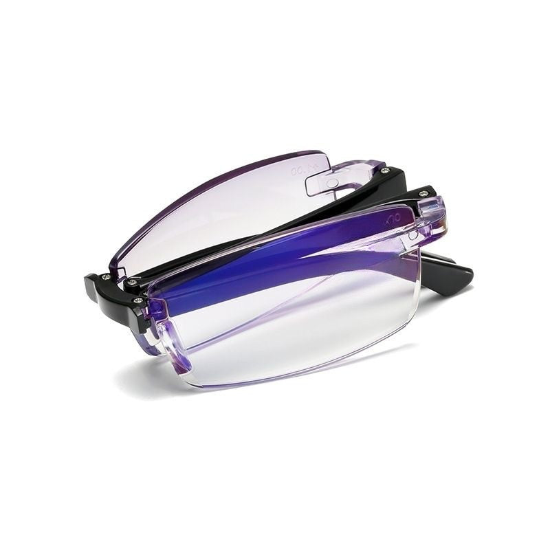 Rimless Foldable One Power Intelligent Zoom Glasses (RFRG1)