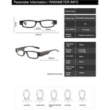 Led Light One Power Intelligent Zoom Reading glasses (LLORG1)