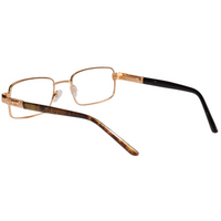 Full Frame Stainless Steel Bi-Focal  Adaptive Intelligent Zoom Reading  Glasses  Gray & Golden Combo (FFMBF01)