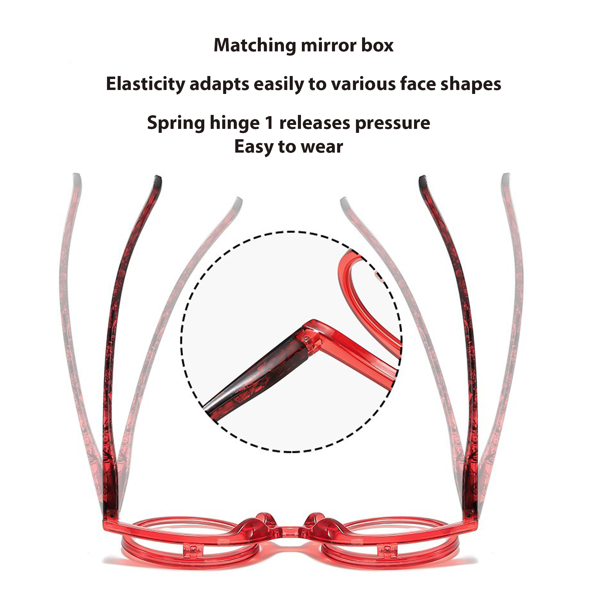 Makeup One Power Adaptive Reading Glasses(MURG1)