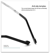 Metal Foldable One Power Intelligent Zoom Glasses (2MFRG)