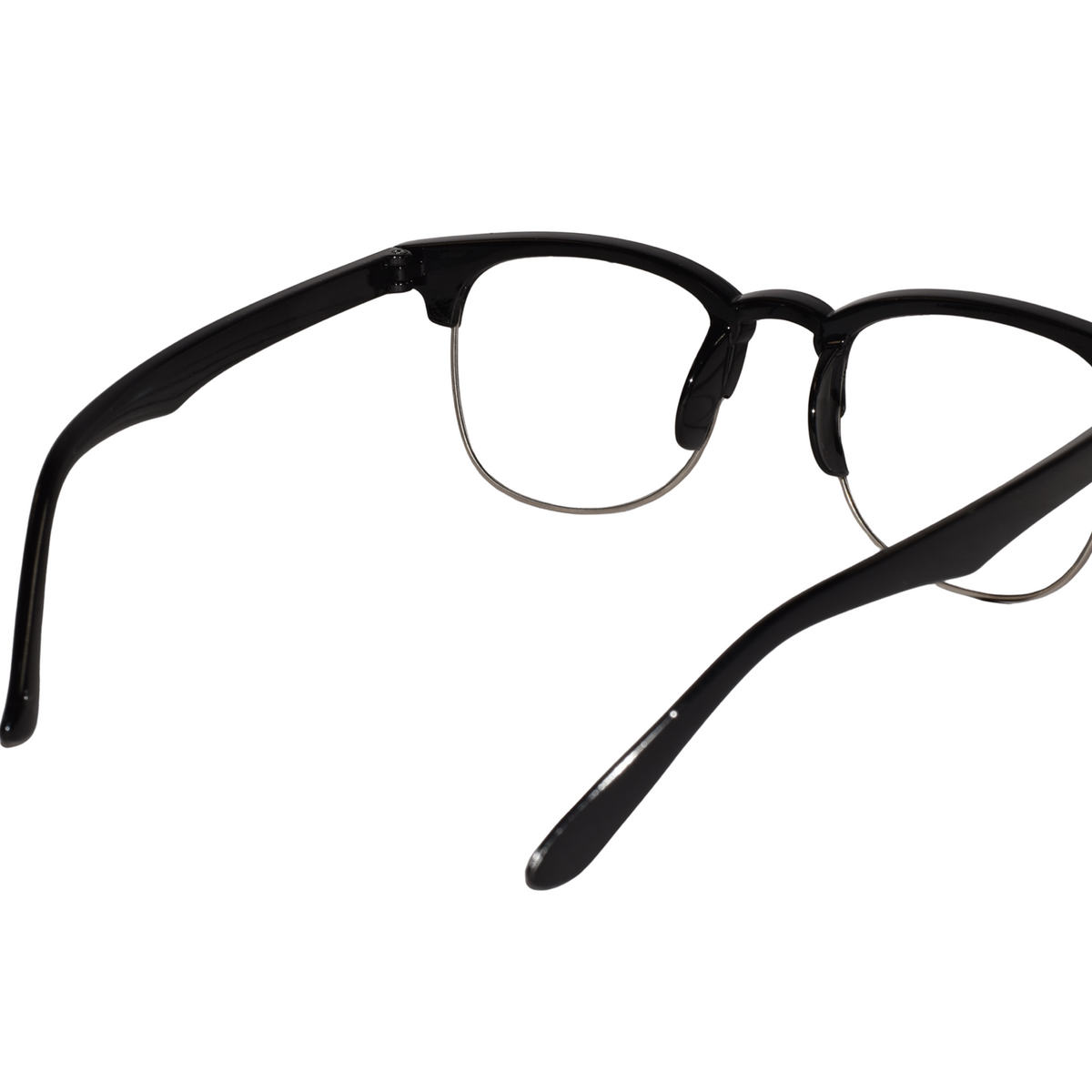 Designer Black Clubmaster Intelligent Zoom Bifocal Reading Glasses  for Men & Women (CMBF01)