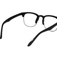 Designer Black Clubmaster Intelligent Zoom Bifocal Reading Glasses  for Men & Women (CMBF01)