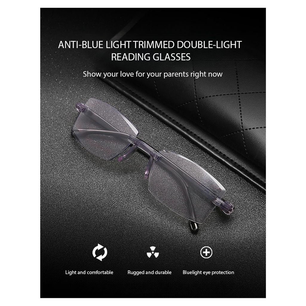 Rimless Adaptive One Power Reading Glasses (SVRG1)