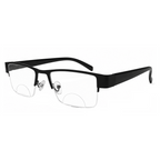 Metal Supra Bifocal Frame Flexible Intelligent Zoom  Reading Glasses -2MHF