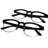 Designer Black Clubmaster Intelligent Zoom Bifocal Reading Glasses  for Men & Women (CMBF01)