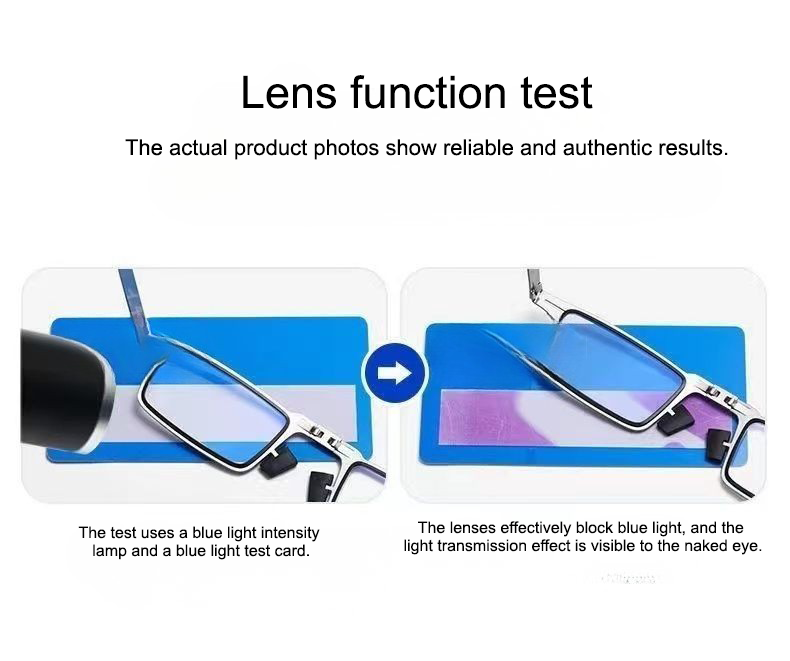 Metal Foldable One Power Intelligent Zoom Glasses (MFRG1)
