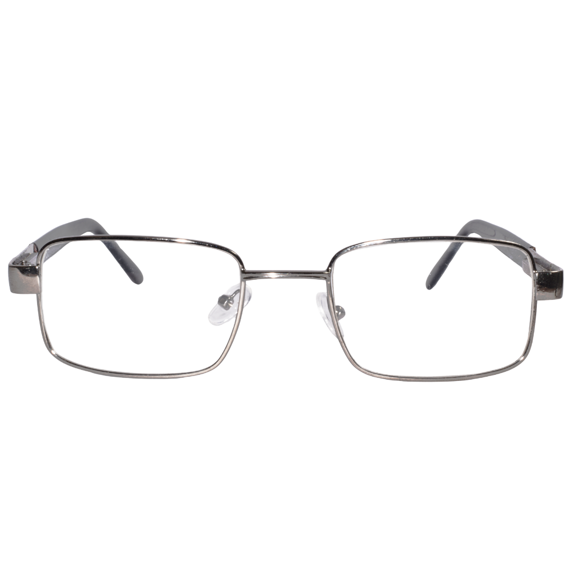 Full Frame Stainless Steel Bi-Focal  Adaptive Intelligent Zoom Reading  Glasses  Gray & Golden Combo (FFMBF01)