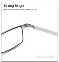 Metal Foldable One Power Intelligent Zoom Glasses (2MFRG)