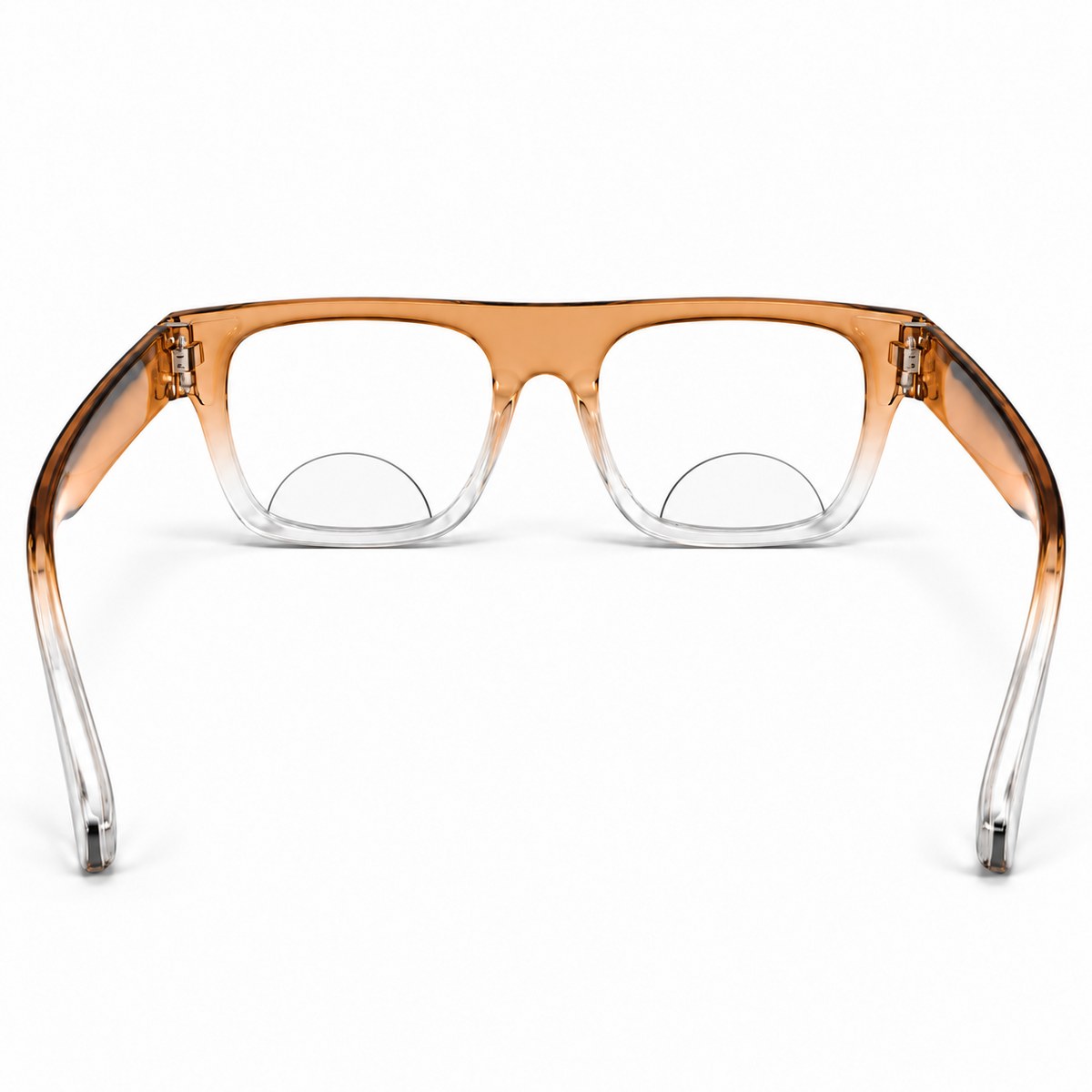 Black & Orange Wayfarer Bifocal Reading Glasses Pack of 2 for Men & Women - BOWBRG2