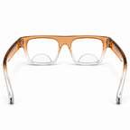 Black & Orange Wayfarer Bifocal Reading Glasses Pack of 2 for Men & Women - BOWBRG2