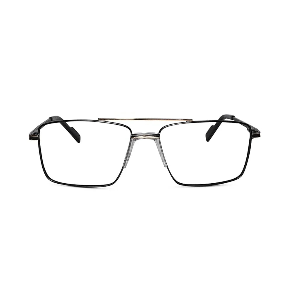 Gold Rectangular Antiglare Computer Glasses For Men ELE6008-GOLD