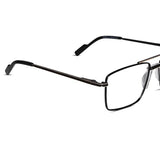 Gold Rectangular Antiglare Computer Glasses For Men ELE6008-GOLD
