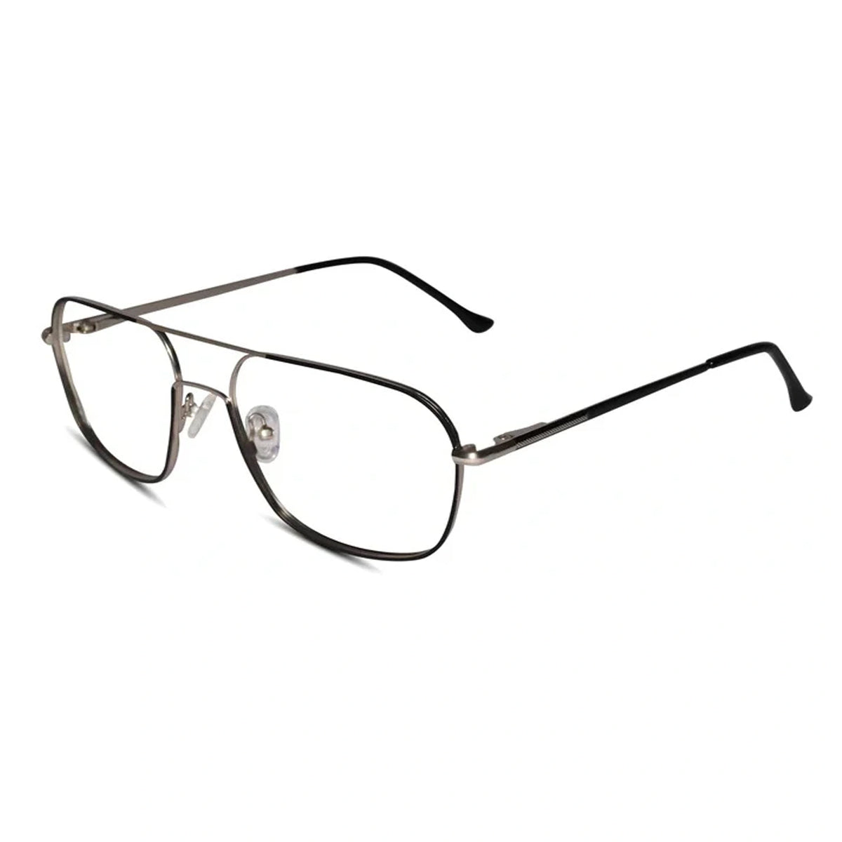 Black Aviator Reading Glasses For Men ELE9019-BLK