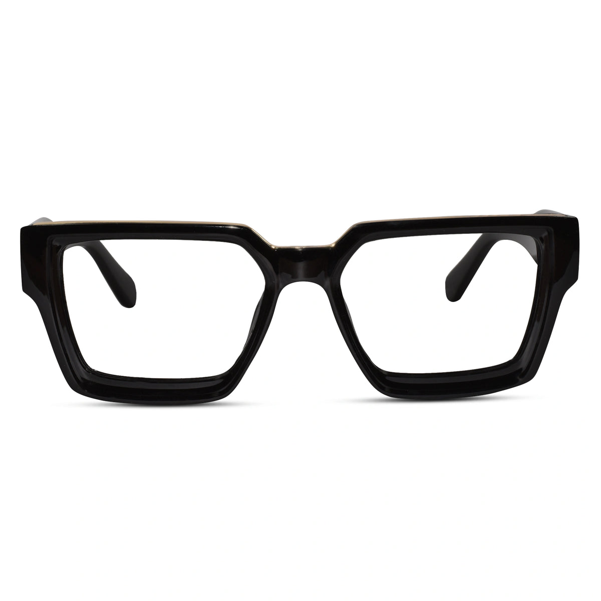 Black Bold Wayfarer Reading Glasses ELE007-BLK