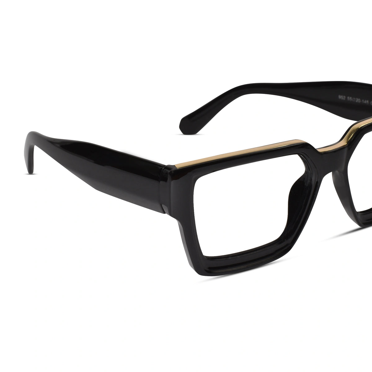 Black Bold Wayfarer Reading Glasses ELE007-BLK