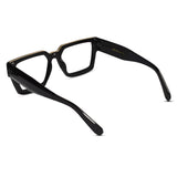 Black Bold Wayfarer Reading Glasses ELE007-BLK