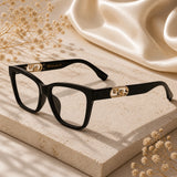 Designer White Cateye Reading Glasses For Women ELE66022-WHITE