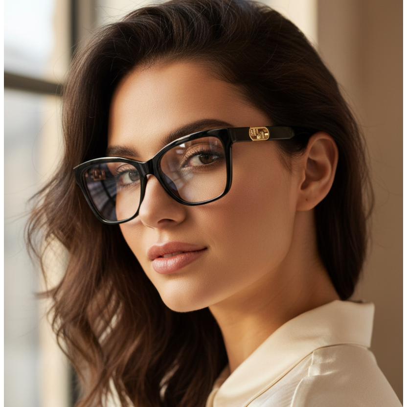 Designer White Cateye Reading Glasses For Women ELE66022-WHITE