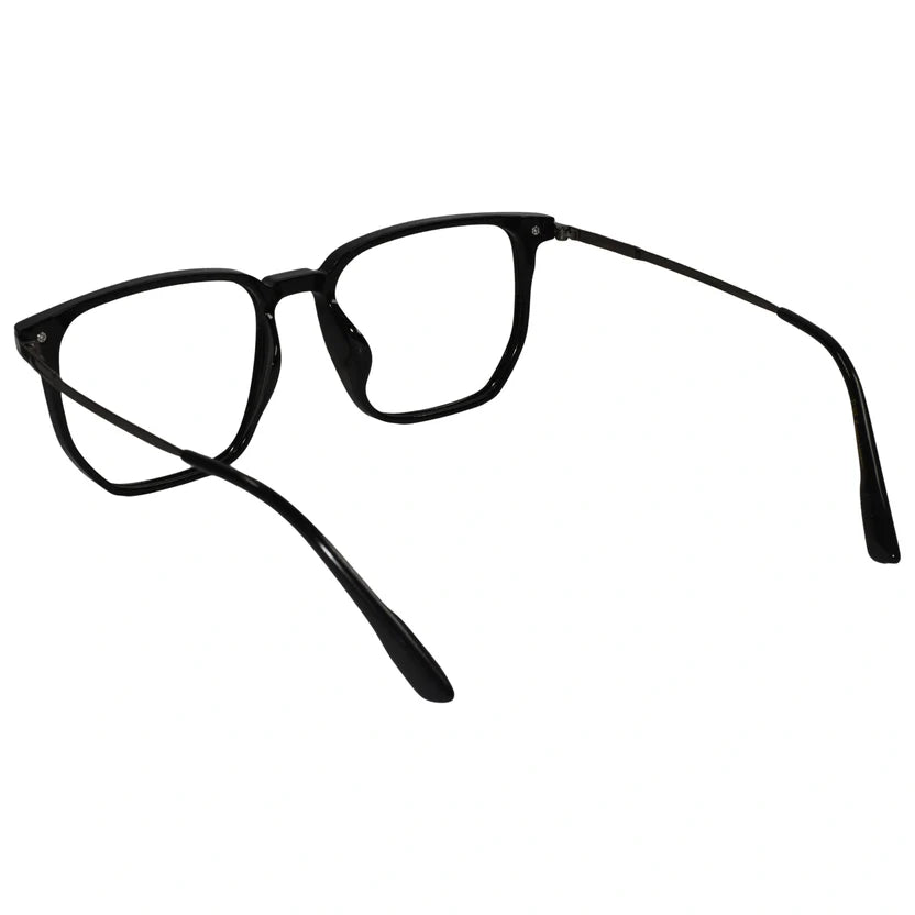Black Square Eyeglasses For Men & women LKE98014-BLK