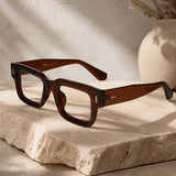 Black Bold Wayfarer Reading Glasses LKE3688-BRN