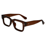 Black Bold Wayfarer Reading Glasses LKE3688-BRN