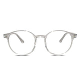 Transparent Round Eyeglasses For Men & Women LKE1012-TRANS