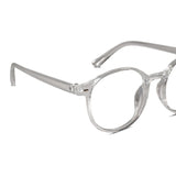 Transparent Round Eyeglasses For Men & Women LKE1012-TRANS
