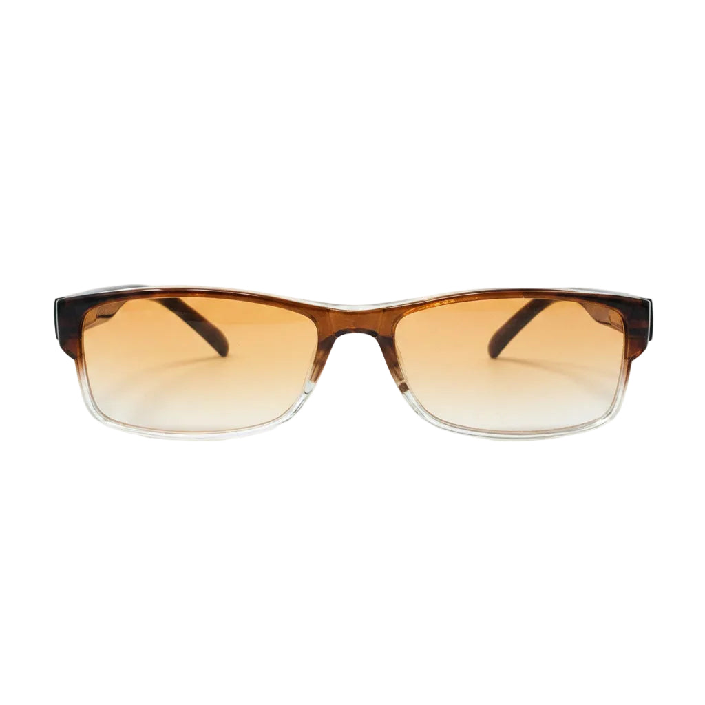 Brown-tinted Reading glasses 