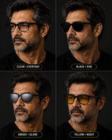 Clipon Bifocal Reading glasses For Men and Women -1CBRG